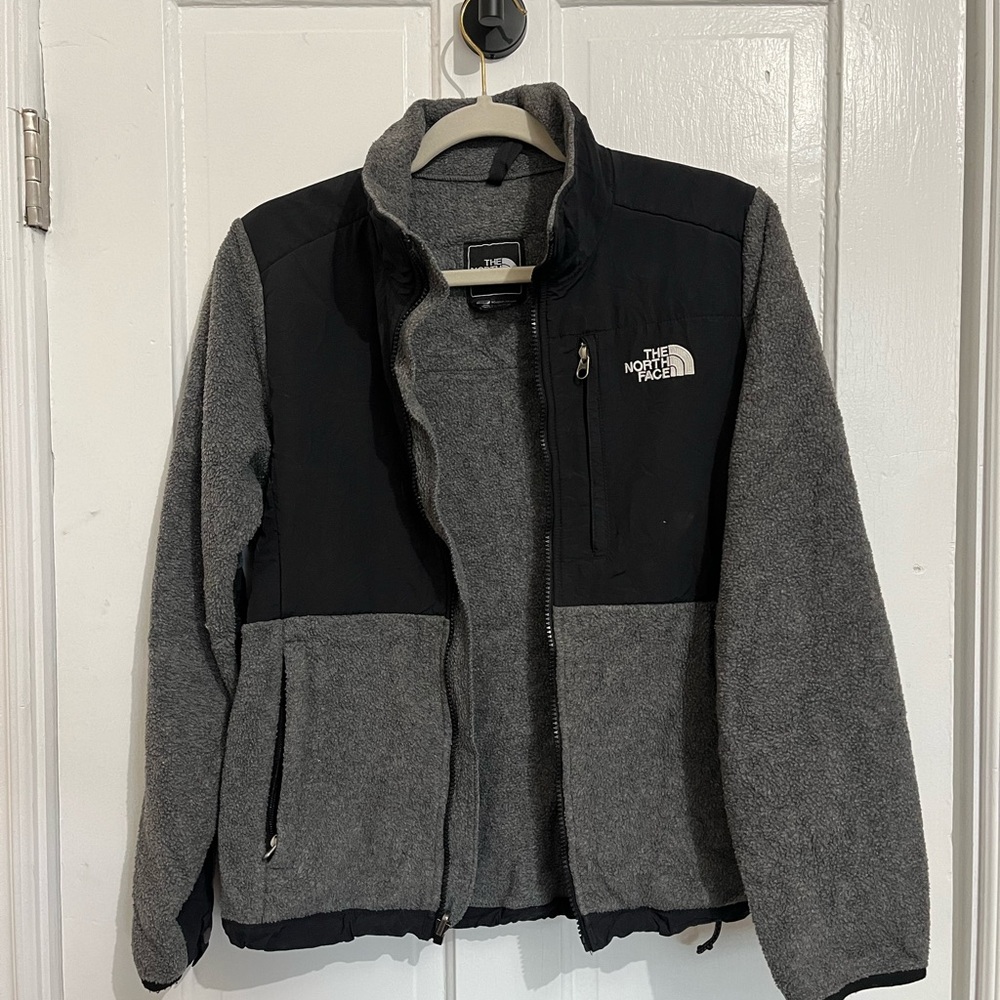 The North Face Black and Gray Fleece
